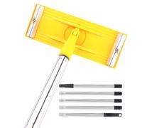 Ponceuse à poteau pour panneaux de plâtre, outil de ponçage manuel télescopique réglable pour murs - Ponceuse murale avec extensible pour nettoyage | Pour sols en bois, mastic décoration maison