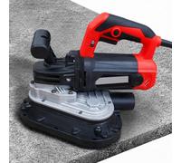 Ponceuse Béton 2450W Égalisation Sol et Décapage Époxy | Outil de Surfaçage à Variateur 6 Positions pour Lisser Dalle Ciment, Mortier, Enduit et Vieux Revêtement(110v)