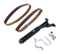 Ponceuse d'angle à ponceuse à bande Adaptateur de bande abrasive M10/M14 Meuleuse d'angle multifonction Modèle d'attache pour ponceuse à bande