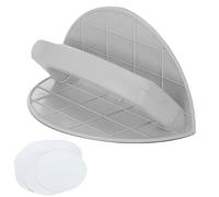 Ponceuse d'Angle Auto-Adhésive Semi-Circulaire, Ponceuse d'Angle pour Cloison Sèche, Papier de Verre Demi-Rond à Angle Droit Convient pour La Rénovation des Murs et l'Entretien des Meubles