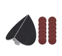 Ponceuse d'angle pour cloisons sèches, outil de manuel semi-circulaire | poignée antidérapante, pour cloisons sèches, coins à 90°, surfaces incurvées, surfaces peintes, bricoleurs, entrepreneurs