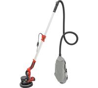 Ponceuse de cloisons sèches télescopique - Ponceuse murale - 750 W - plateau 25,5 cm - longueur 1,2-2,2 m - 6 positions - aspiration des poussières 2 m de tuyau - prise UE 220 V - blanc