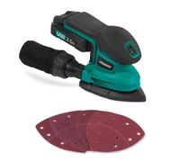 Ponceuse delta multifonction sans fil 20V - 6 feuilles abrasives, Batterie 2.0Ah et chargeur inclus