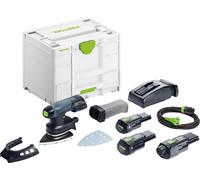 Ponceuse delta sans fi DTSC 400 3.0 I-Set - FESTOOL - avec 2 batteries 18V 3.0 Ah - chargeur - Systainer -