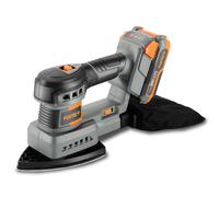 Ponceuse delta sans fil 20V FUXTEC FX-E1MS20 SET avec 1 x batterie 2Ah, 1 x chargeur 1A