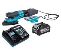 Ponceuse delta sans fil Makita BO 006 CGU101 40 V max. 100 x 150 mm, course de 3,0 mm, sans balais + 1 batterie 4,0 Ah + chargeur