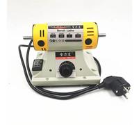 Ponceuse double à polir - Ponceuse de table TM-2 - 350 W, 220 V - Disques abrasifs de 15 cm - 10 000 tr/min à réglage continu - Tige flexible - Prise UE