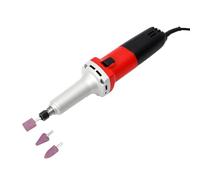 Ponceuse droite 600 W, avec 3 têtes de ponçage, 0-27000 tr/min, câble de | Ponceuse électrique droite 220 V, 1 paire de balais de charbon, pour la maison, le studio et les petits projets de bijoux