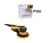 Ponceuse excentrique Ø125/150 mm DEROS II 5650CV + 50 Abranet Ø150mm P100 MIRKA
