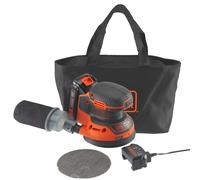Ponceuse excentrique 125 mm 18V 1,5Ah Lithium - 1 Batterie et chargeur - BDCROS18-QW