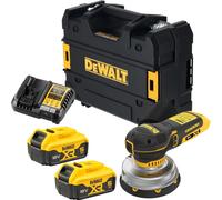 Ponceuse Excentrique 125mm DeWalt DCW211P2-QW 2 Batteries Chargeur