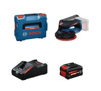 Ponceuse excentrique Ø150 mm EXPERT EXEX18V-150-5 + 1 Batterie EXPERT 8 Ah + 1 Chargeur EXAL18V-160 BOSCH