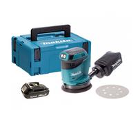 Ponceuse excentrique 18V LXT Ø125 mm (1x1,5 Ah) en MAKPAC - MAKITA DBO180Y1J