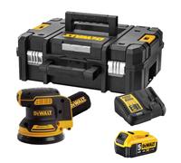 Ponceuse excentrique 18V XR Ø125 mm (1x5,0 Ah) en coffret - DEWALT DCW210P1-QW