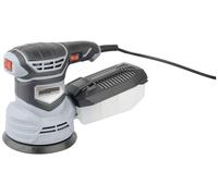 Ponçeuse excentrique 380 W, diamètre 125 mm, avec bac à poussière inclus