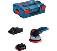 Ponceuse excentrique BOSCH GEX 18V-125 (1 x 5,0 Ah + GAL18V-40 + L-Boxx 136)