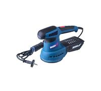 Ponceuse excentrique DEDRA 430 W, plateau 125 mm, variateur de vitesse 6000-13000 tr/min, câble 3 m, système d’aspiration des poussières, fixation auto-agrippante