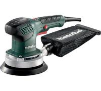 Ponceuse Excentrique METABO SXE 3150, Plateau abrasif multi-hole, Clé mâle six pans, Coffret plastique