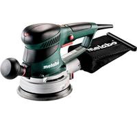Ponceuse Excentrique METABO SXE 450 TurboTec, MetaBOX 215, Plateau abrasif multi-hole, Sacs a poussieres en tissu