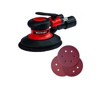 Einhell Ponceuse excentrique pneumatique TC-PE 150, plateau 150 mm, 6 papiers abrasifs