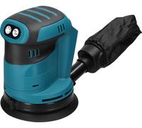 Ponceuse excentrique sans fil 125 mm – moteur sans balais, 6 vitesses, ponçage, polissage et cirage pour le bois et le métal, outil électrique