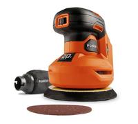 Ponceuse excentrique Powerplus Dual Power Powdp50400 + G80 20 V Ø 125 mm