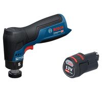 Ponceuse excentrique sans fil Bosch GEX 12V-32, 12 V, diamètre de 32 mm, moteur sans balais + 1 batterie 3,0 Ah - sans chargeur