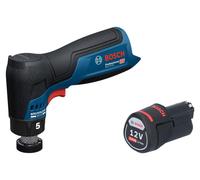 Ponceuse excentrique sans fil Bosch GEX 12V-32, 12 V, diamètre de 32 mm, moteur sans balais + 1 batterie 2,0 Ah - sans chargeur