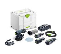 Ponceuse orbitale Festool ETSC 125 3,0 I-Set; 18 V; 2x3,0 Ah accu.