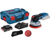 Ponceuse excentrique sans fil GEX 18V-125 Bosch / 1x batterie 2,0 Ah + chargeur dans L-Boxx