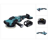 Ponceuse excentrique sans fil Makita DPO 600 T1 18 V 150 mm XPT Brushless + 1 batterie 5,0 Ah - sans chargeur