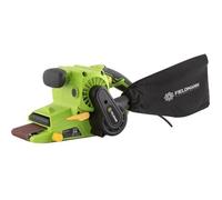 FIELDMANN FDBP 200901-E Ponceuse à bande, tension : 230 V / 50 Hz, puissance : 900 W, vitesse de ponçage : 200-380 m / min, taille de la bande : 76x533mm
