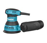 Ponceuse Makita avec sac à poussière 300 W bleu et noir