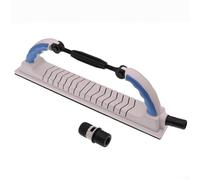 Ponceuse manuelle réglable avec extraction de poussière, convient pour les surfaces concaves, convexes et planes, construction légère et en nylon ABS