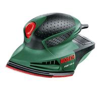 Ponceuse Multi Bosch - PSM 100 A (livrée dans un coffret en plastique avec 3 feuilles abrasives G80, G120 et G160)