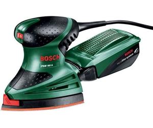Ponceuse Multi BOSCH PSM 160 A, Puissante, Polyvalente, Système Micro-Filtre