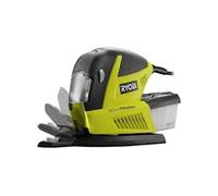 RYOBI Ponceuse multifonction 180W 600012000 osc min sac & 30 abrasifs 10 1 3 feuille G