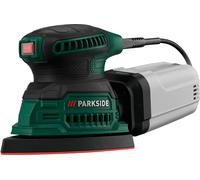 Ponceuse multifonction PARKSIDE PMS 160 B2 avec bac à poussière amovible -