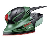 Ponçeuse multifonctions Bosch Home and Garden PSM 80 A, 3 disques de ponçage RedWood, coffret