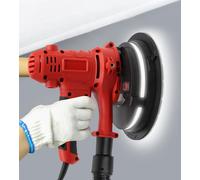 Ponceuse murale Ponceuse pour cloisons sèches Ponceuse de plafond 180mm Ponceuse avec sac à poussière