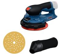 Ponceuse orbitale aléatoire sans fil BOSCH PROFESSIONAL - GEX 12V-150-3 - 12 V - 150 mm - Feuille abrasive G120 + anneau + sac + plateau de support