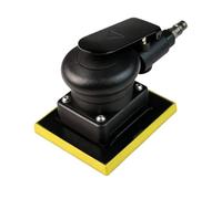 Ponceuse Orbitale Carrée Légère Outil | Compacte, Mini, Ponceuse avec Plateau Ponçage, pour Atelier, Carrossiers, Bricoleurs