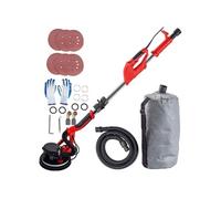 Ponceuse excentrique VEVOR 225 mm, outil de ponçage 750W, ponceuse avec sac à vide par bandes, gants, lunettes de protection