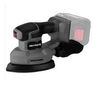Ponceuse orbitale - GRAPHITE - 58GE141 - 18 V sans batterie - plaque 140x140x80 mm - 13 000 tr/min