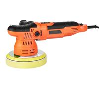 Ponceuse-polisseuse pour voiture, 150 mm, polisseuse à double action pour application de cire et de vernis, 650 W, 6 vitesses variables, 2000-6800 RPM. Kit de polissage orbital aléatoire pour l'entret