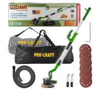 Ponceuse pour cloisons sèches Procraft EX1100 880 watts 225 mm + sac