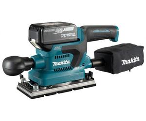 Ponceuse vibrante 2x5Ah 18V LXT ® MAKITA DBO382RTJ en MAKPAC