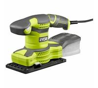 Ponceuse vibrante électrique RYOBI 280W - sac de transport - 30 abrasifs RSS280-SA30