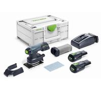 Ponceuse vibrante hybride FESTOOL RTSC 400 3,0 I-Plus + 2 batteries 3.0 Ah - 577686