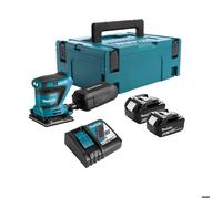 Ponceuse vibrante MAKITA DBO480RTJ 112 x 102 mm 18V BL1850BX2